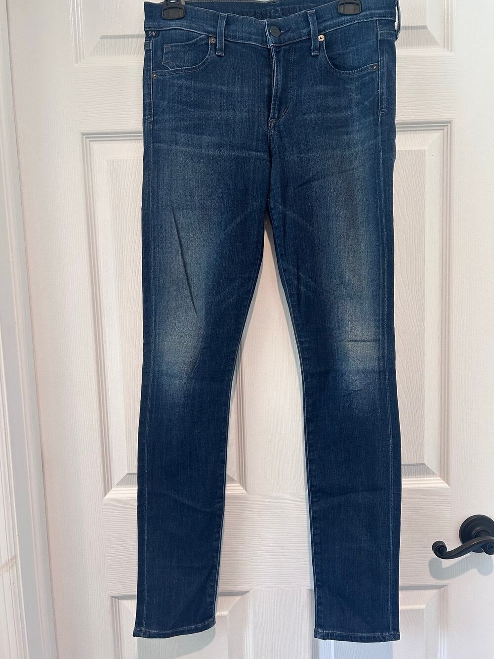 Citizens of Humanity Skinny Jeans Womens 28 Dark Blue Denim Stretch Jerome Dahan